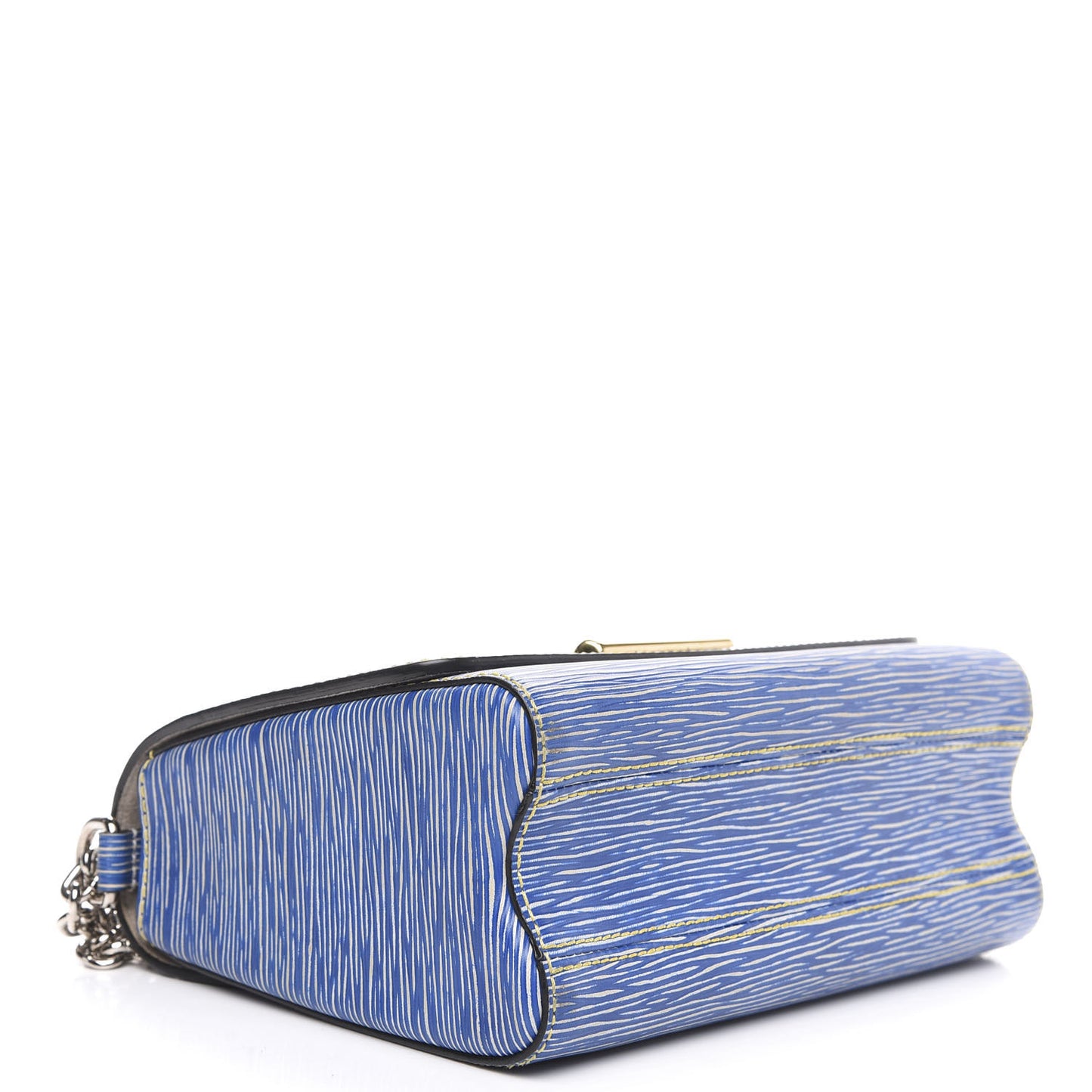 Epi Twist Shoulder Bag MM Denim Light