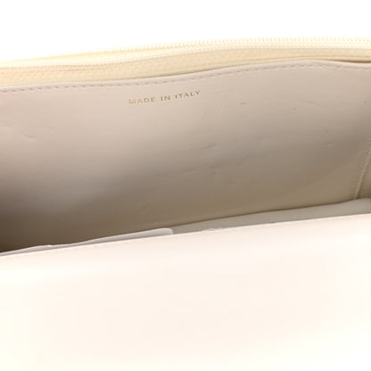 Chanel Lambskin Quilted Chanel 19 Wallet On Chain WOC White 14 of 14
