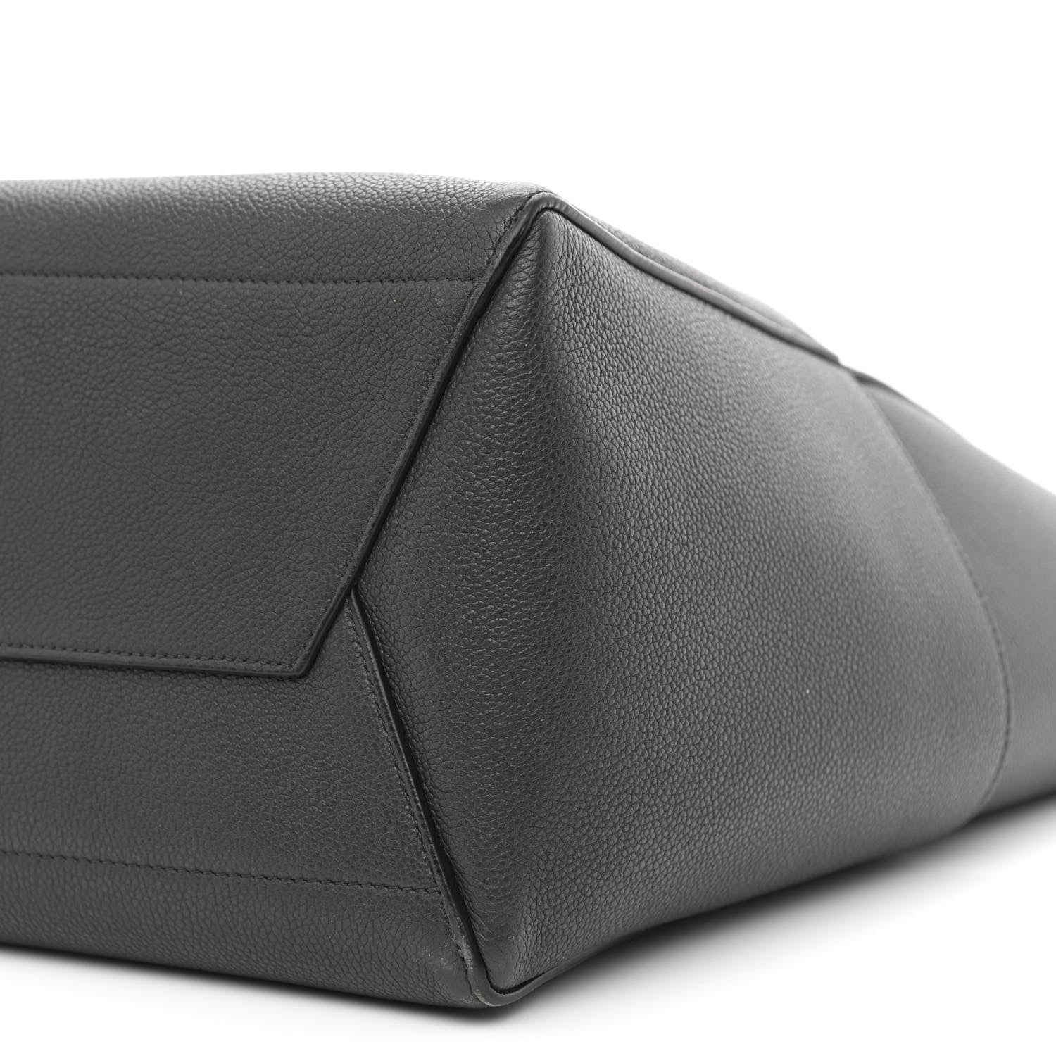 Celine Soft Grained Calfskin Sangle Bucket Bag Anthracite 8 of 8