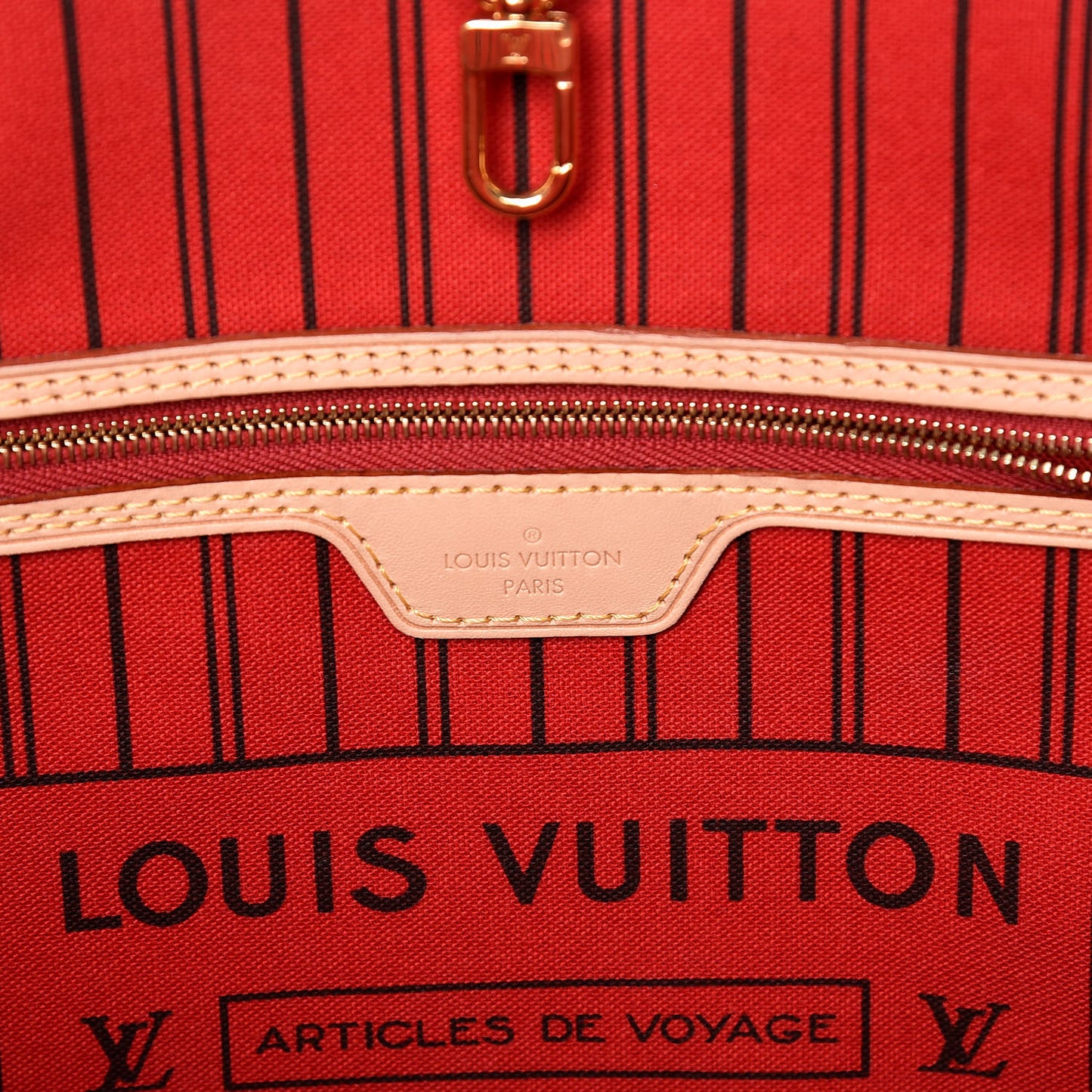 Monogram Neo Neverfull MM Cherry