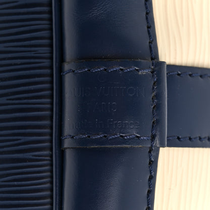 Louis Vuitton Epi Petit Bi-Color Noe Ivory Indigo 6 of 10