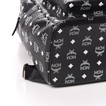 MCM Visetos Medium Stark Backpack Black 8 of 10