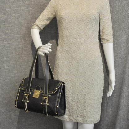 Louis Vuitton Suhali L Epanoui GM Black 2 of 5