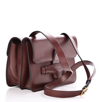Celine Natural Calfskin Medium Symmetrical Bag Burgundy 3 of 10