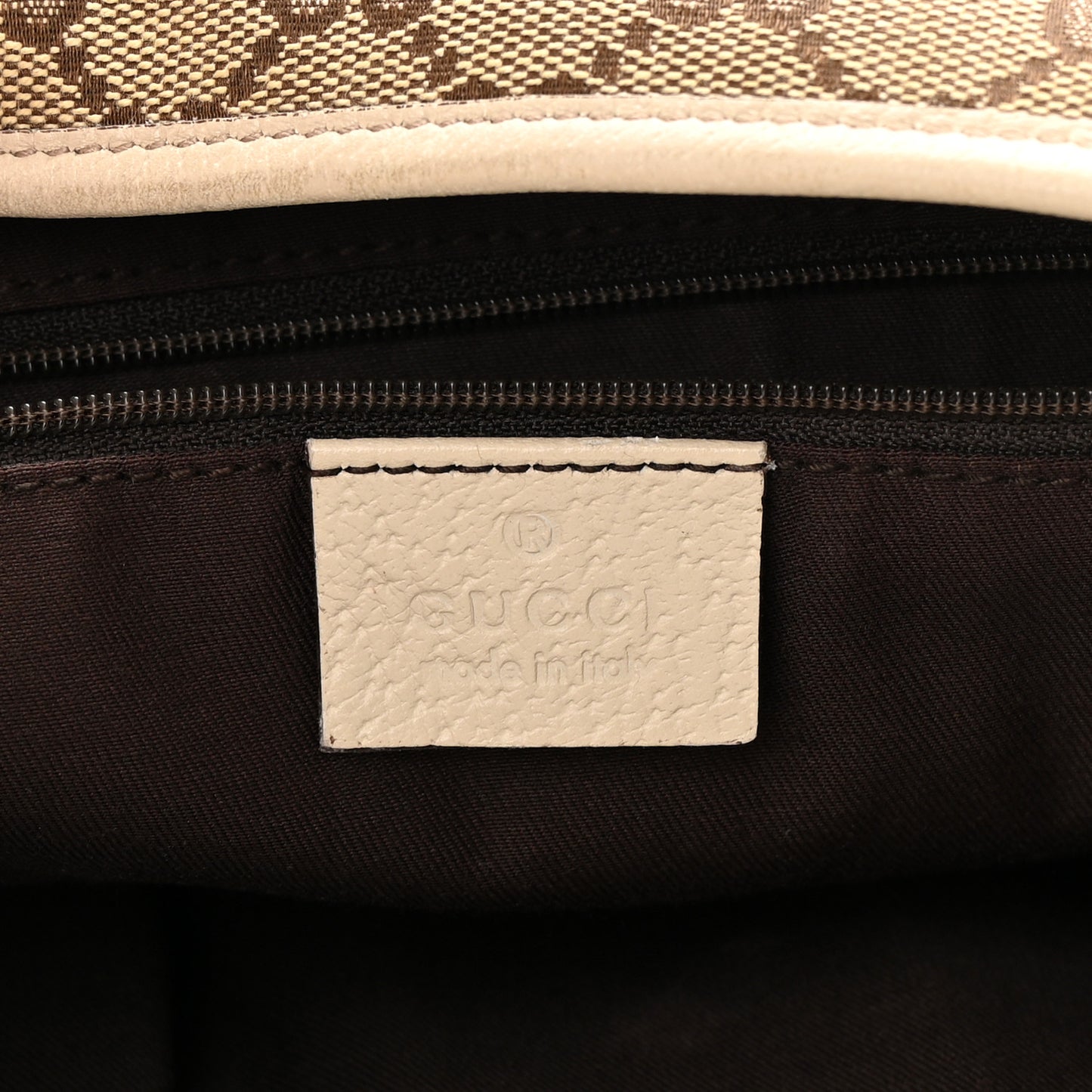 Monogram Abbey Messenger Bag Off White