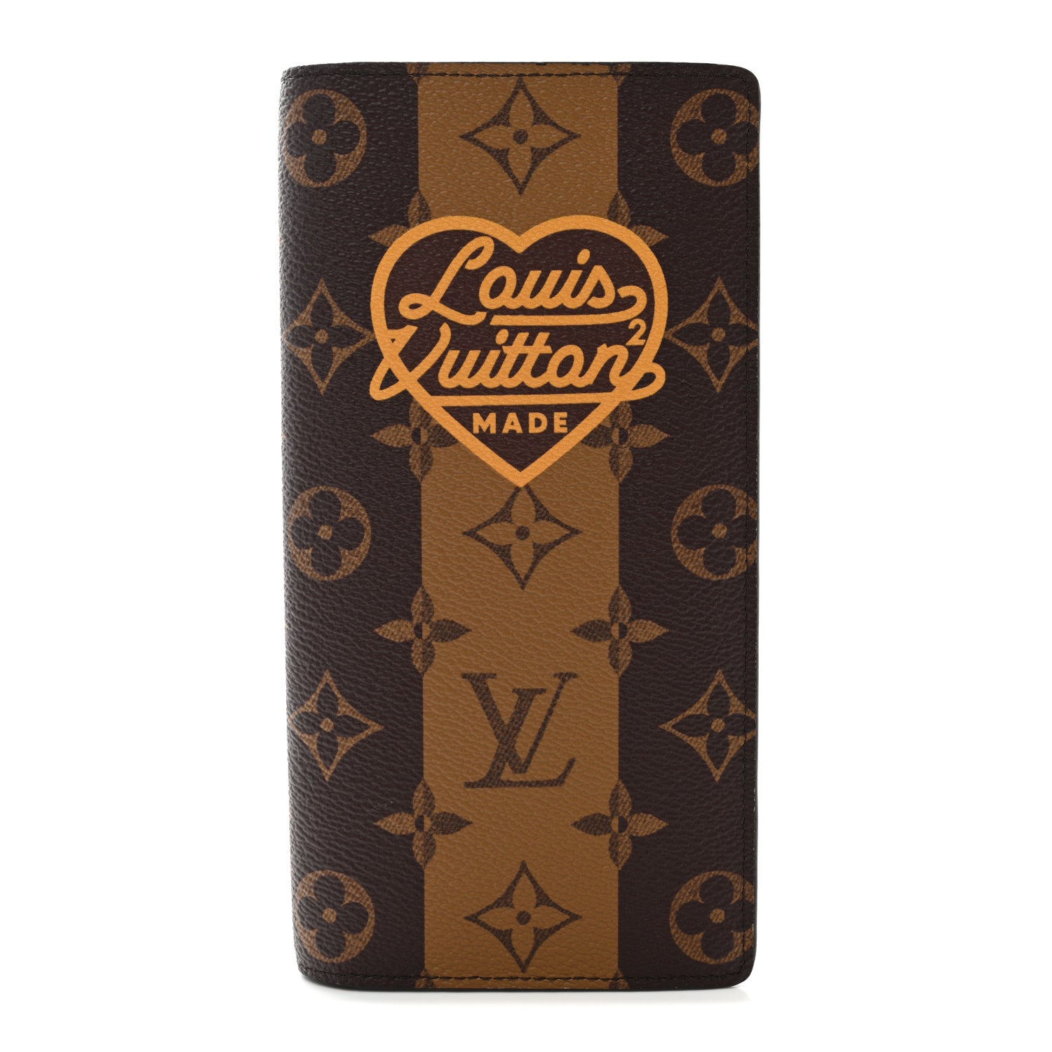 Louis Vuitton X NIGO Reverse Monogram Brazza Wallet 1 of 9