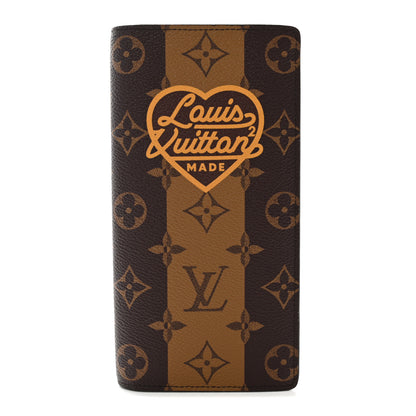 Louis Vuitton X NIGO Reverse Monogram Brazza Wallet 1 of 9