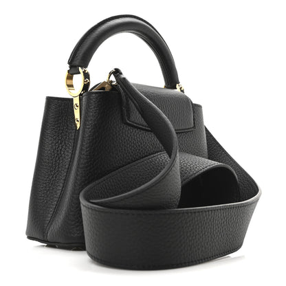 Louis Vuitton Taurillon Mini Capucines Black 3 of 9