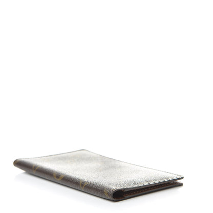 Louis Vuitton Monogram Checkbook Holder Case Wallet 4 of 10