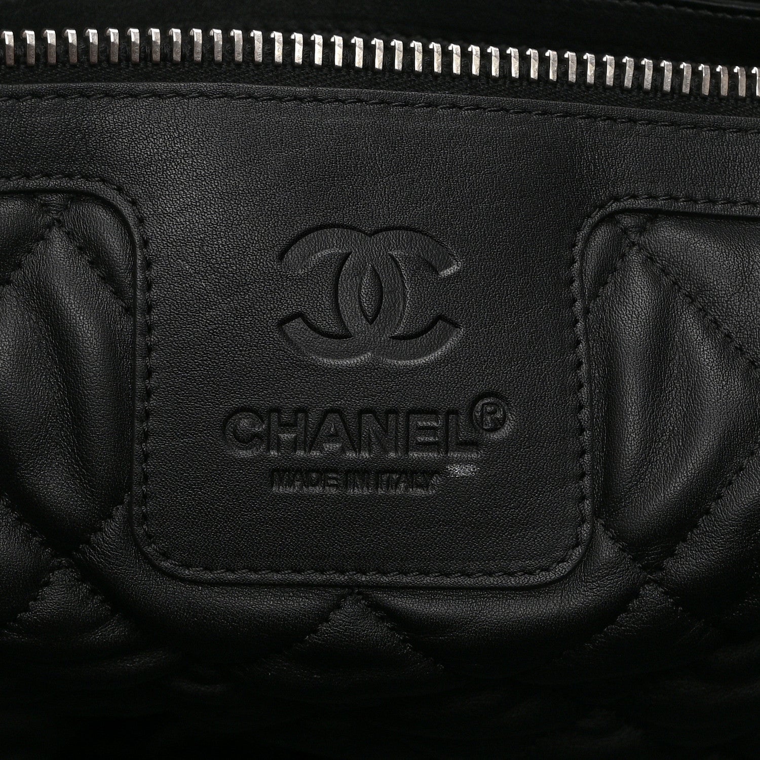 Chanel Lambskin Quilted Extra Large Coco Cocoon Reversible Tote Burgundy 6 of 10
