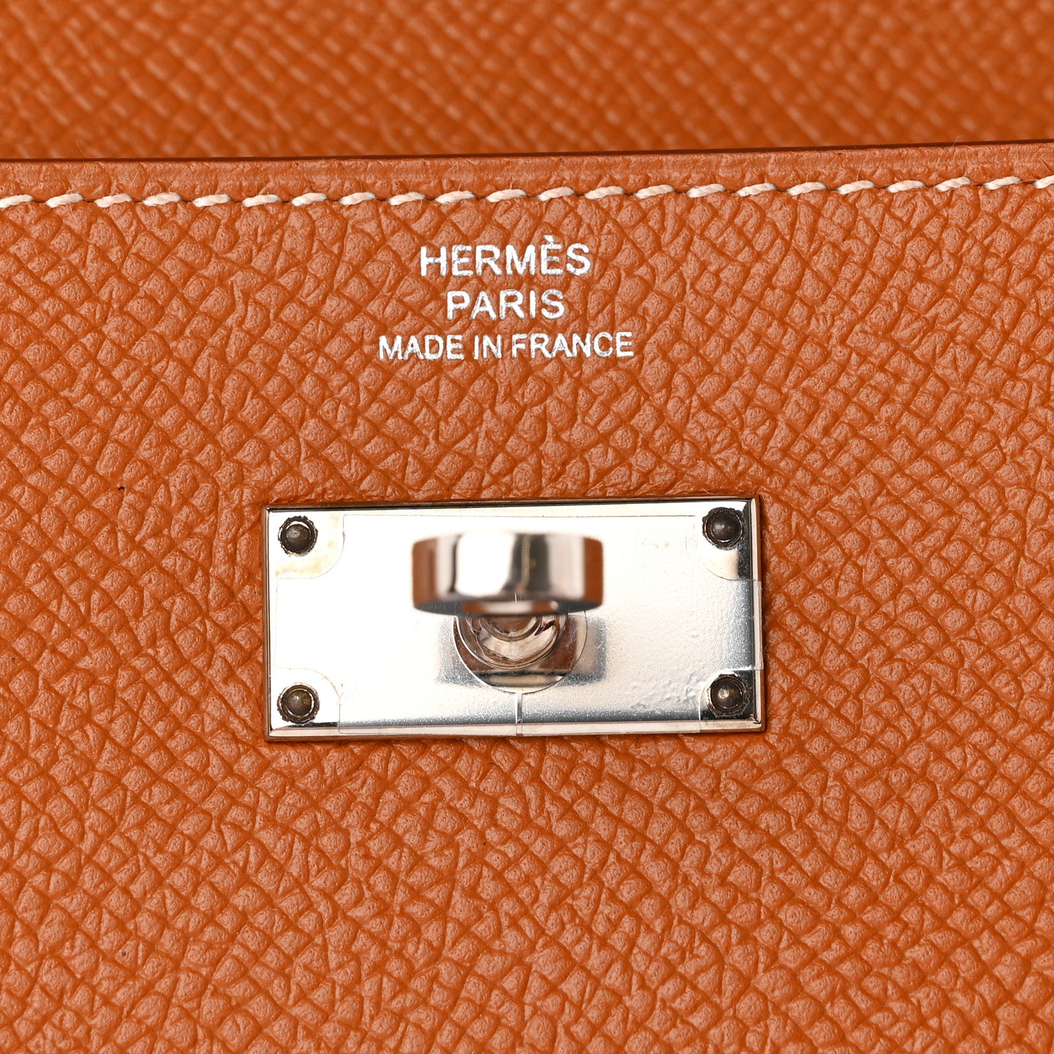 Hermes Epsom Kelly Longue Wallet Gold 6 of 11