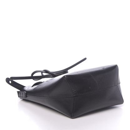 Mansur Gavriel Calfskin Mini Mini Bucket Bag Black Flamma 4 of 12
