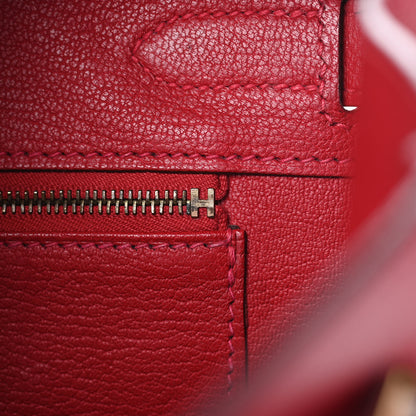 Hermes Epsom Birkin 30 Rouge Casaque 18 of 40