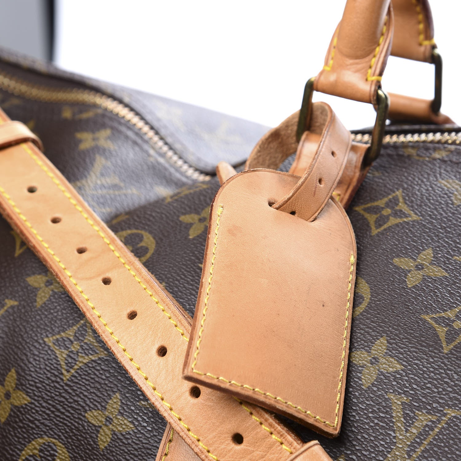 Louis Vuitton Monogram Keepall Bandouliere 55 14 of 17