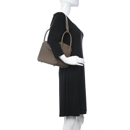 Hermes Taurillon Clemence Lindy 26 Etoupe 2 of 11