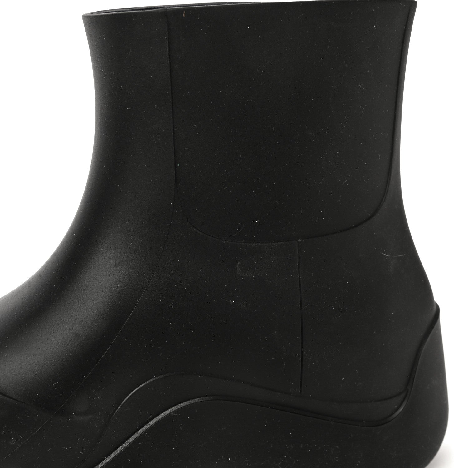 Bottega Veneta Rubber Puddle Ankle Boots 38 Black 10 of 17