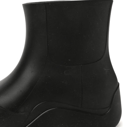 Bottega Veneta Rubber Puddle Ankle Boots 38 Black 10 of 17