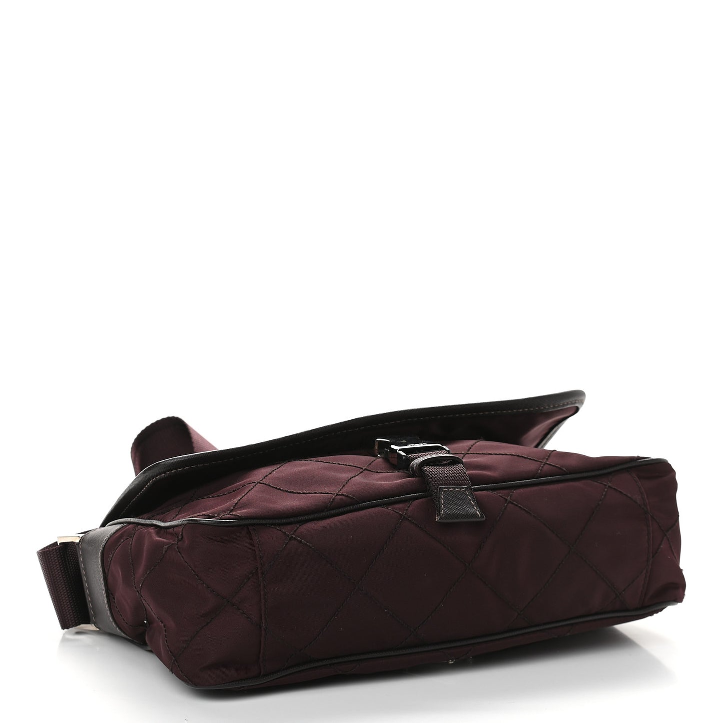 Nylon Tessuto Impuntu Quilted Messenger