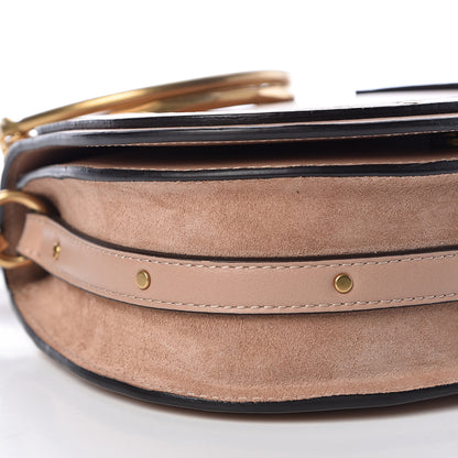 Chloe Calfskin Suede Small Nile Bracelet Bag Biscotti Beige 9 of 10