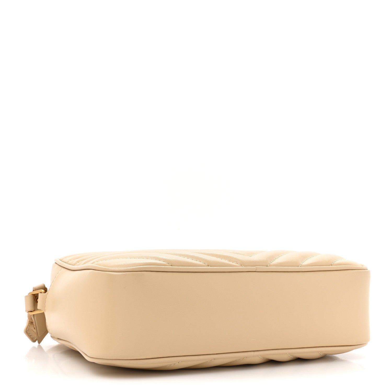 Saint Laurent Calfskin Matelasse Monogram Lou Camera Bag Avorio 4 of 15