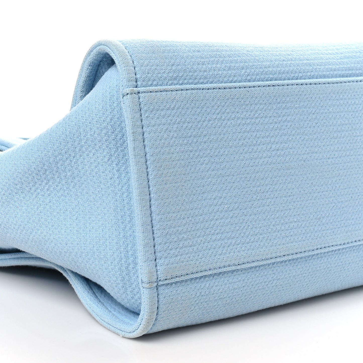 Mixed Fibers Medium Deauville Tote Light Blue