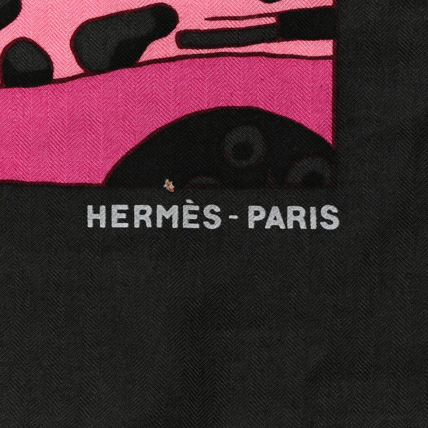 Hermes Cashmere Silk Grands Fonds Detail Shawl 140 2 of 4