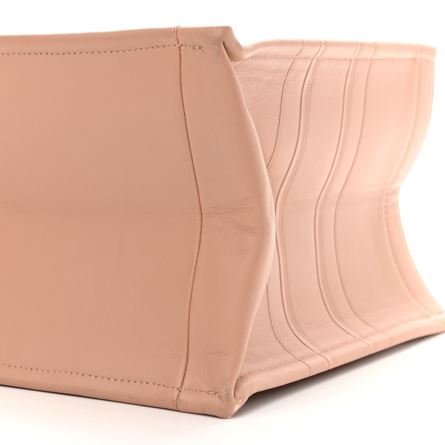 Christian Dior Calfskin Embossed Medium Book Tote Rose de Vents 10 of 10