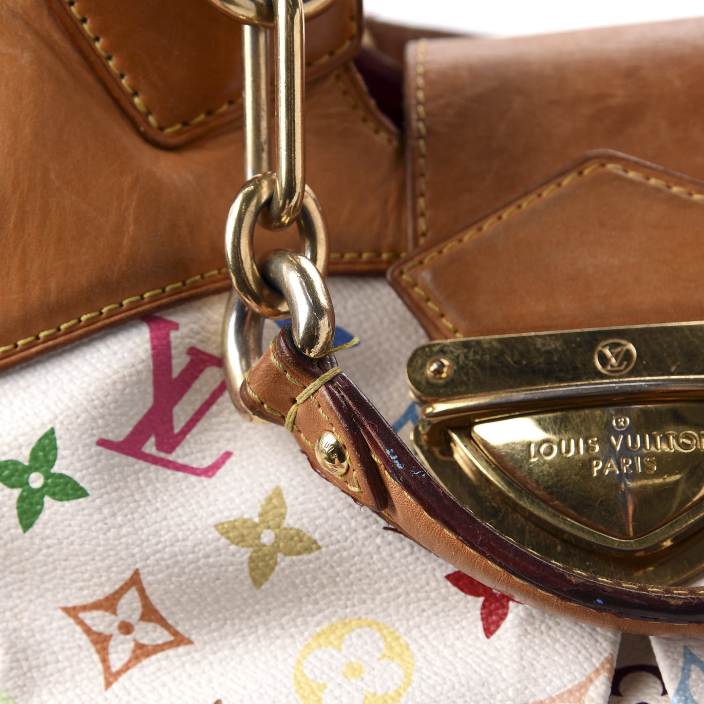 Monogram Multicolor Ursula White