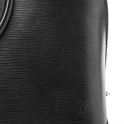 Louis Vuitton Epi Alma MM Black 7 of 14