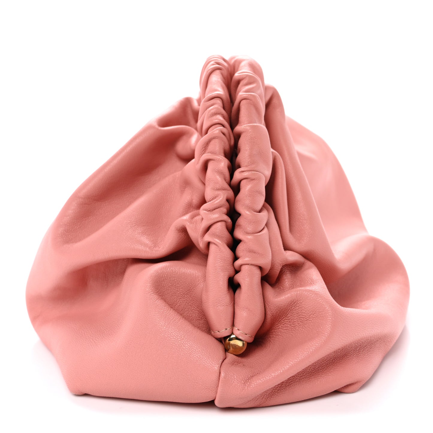 Lambskin Cloud Clutch Blush