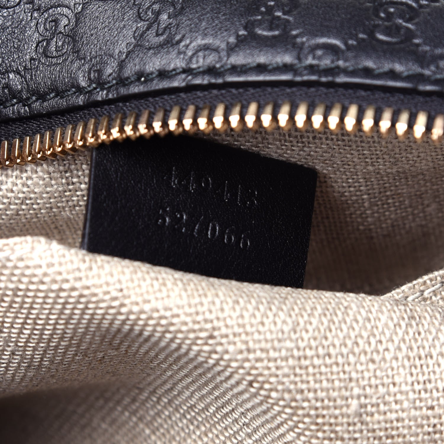 Gucci Microguccissima Mini Bree Messenger Bag Black 9 of 10