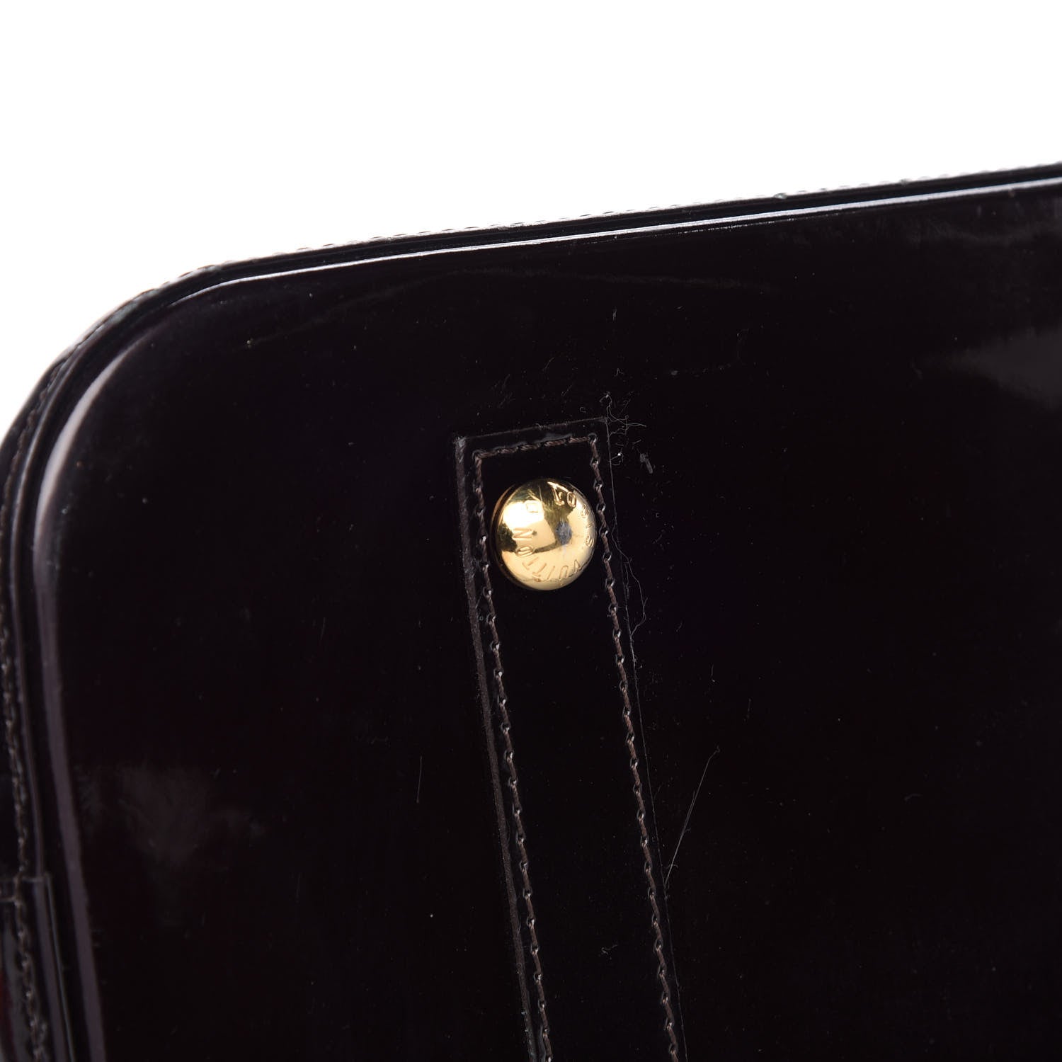 Louis Vuitton Vernis Alma GM Amarante 11 of 14