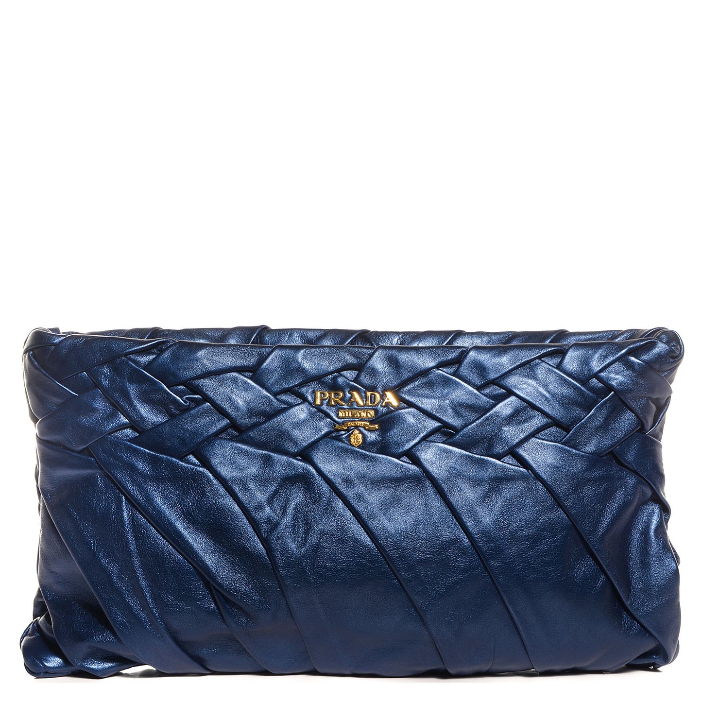 Nappa Mordore Clutch Denim