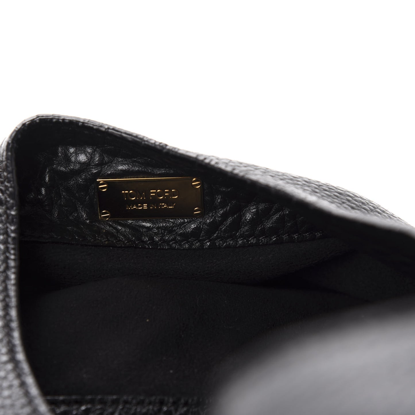 Ramskin Large Alix Padlock Zip Shoulder Bag Black