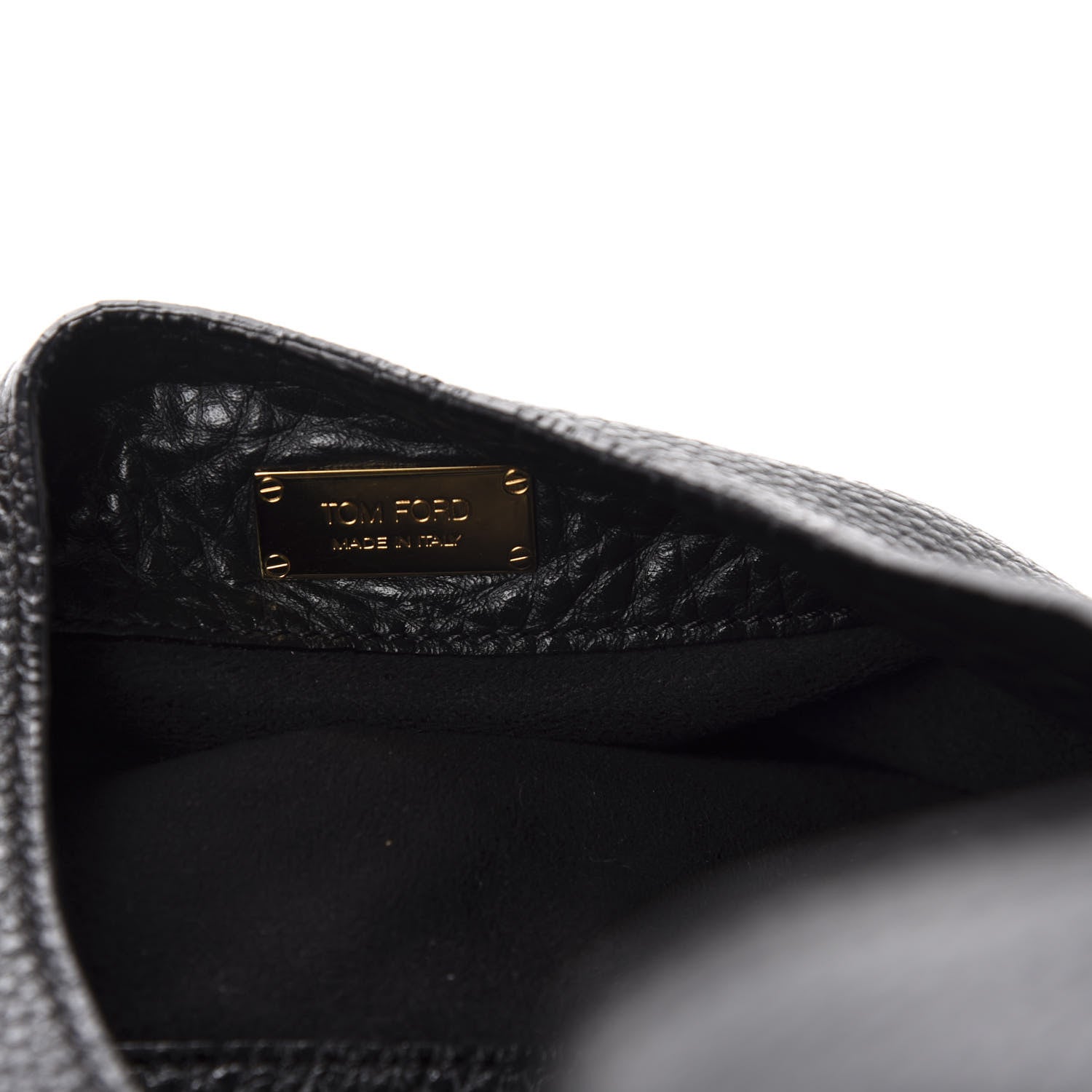Tom Ford Ramskin Large Alix Padlock Zip Shoulder Bag Black 10 of 12