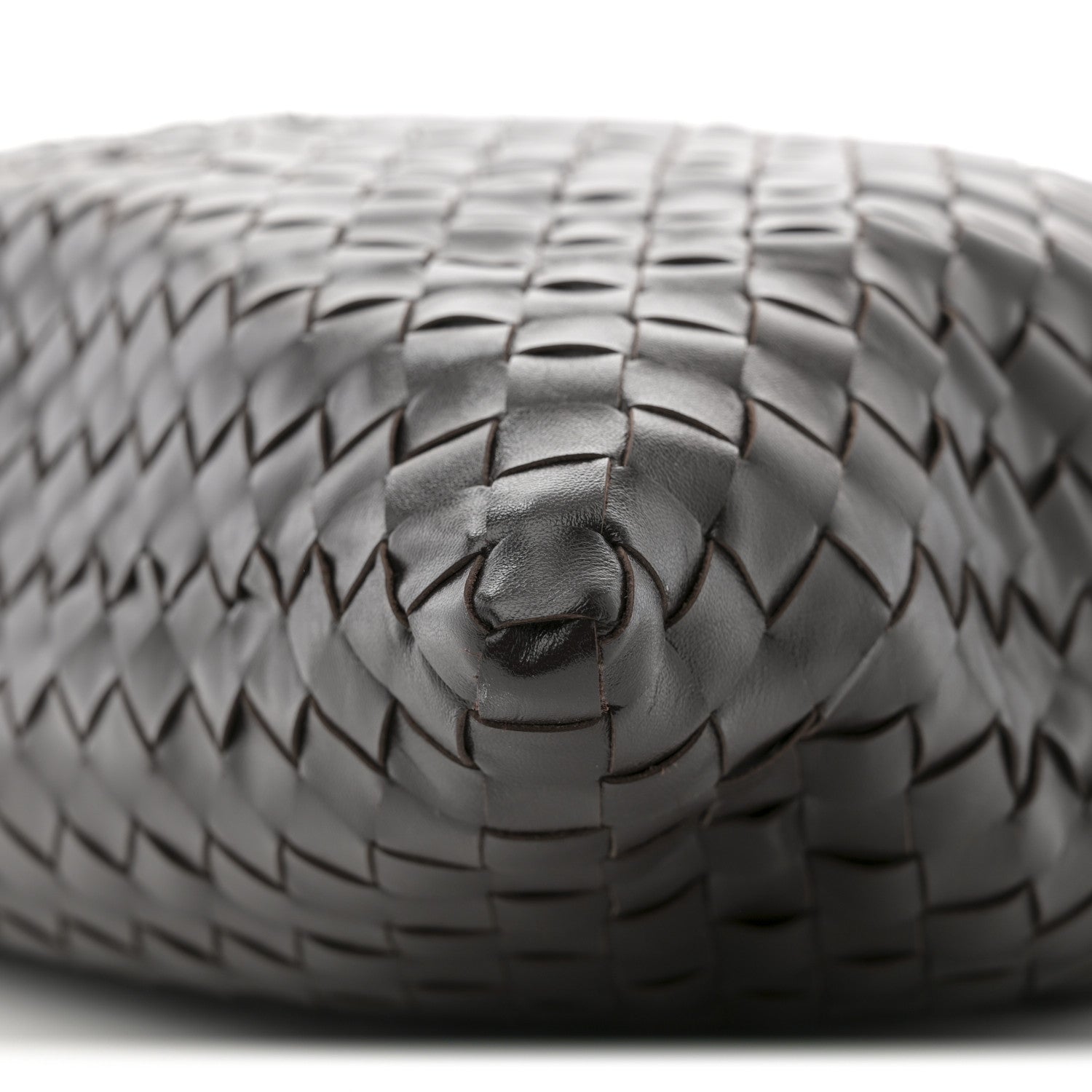 Bottega Veneta Calfskin Intrecciato Large Hop Ebano 10 of 10