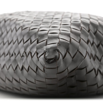 Bottega Veneta Calfskin Intrecciato Large Hop Ebano 10 of 10