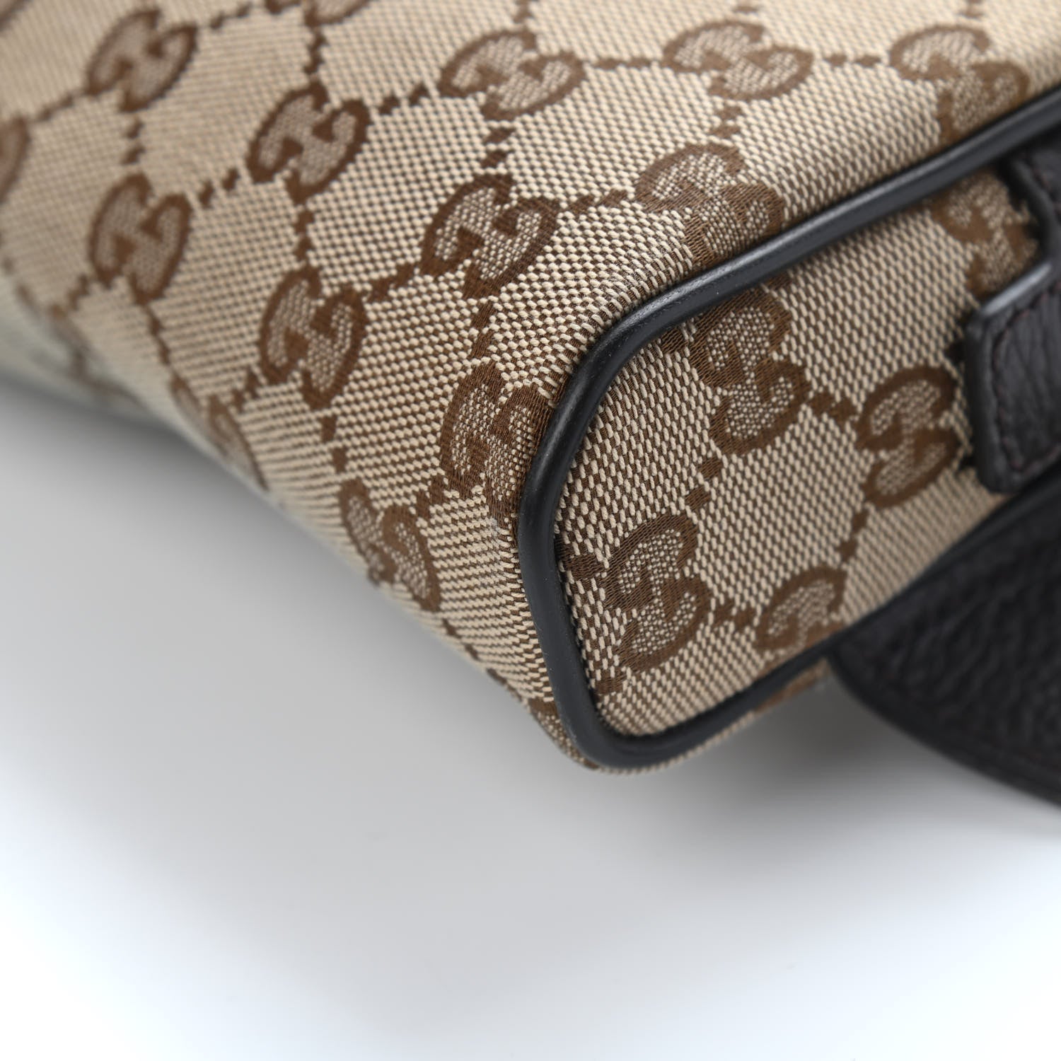 Gucci Monogram Belt Bag Dark Brown 9 of 9