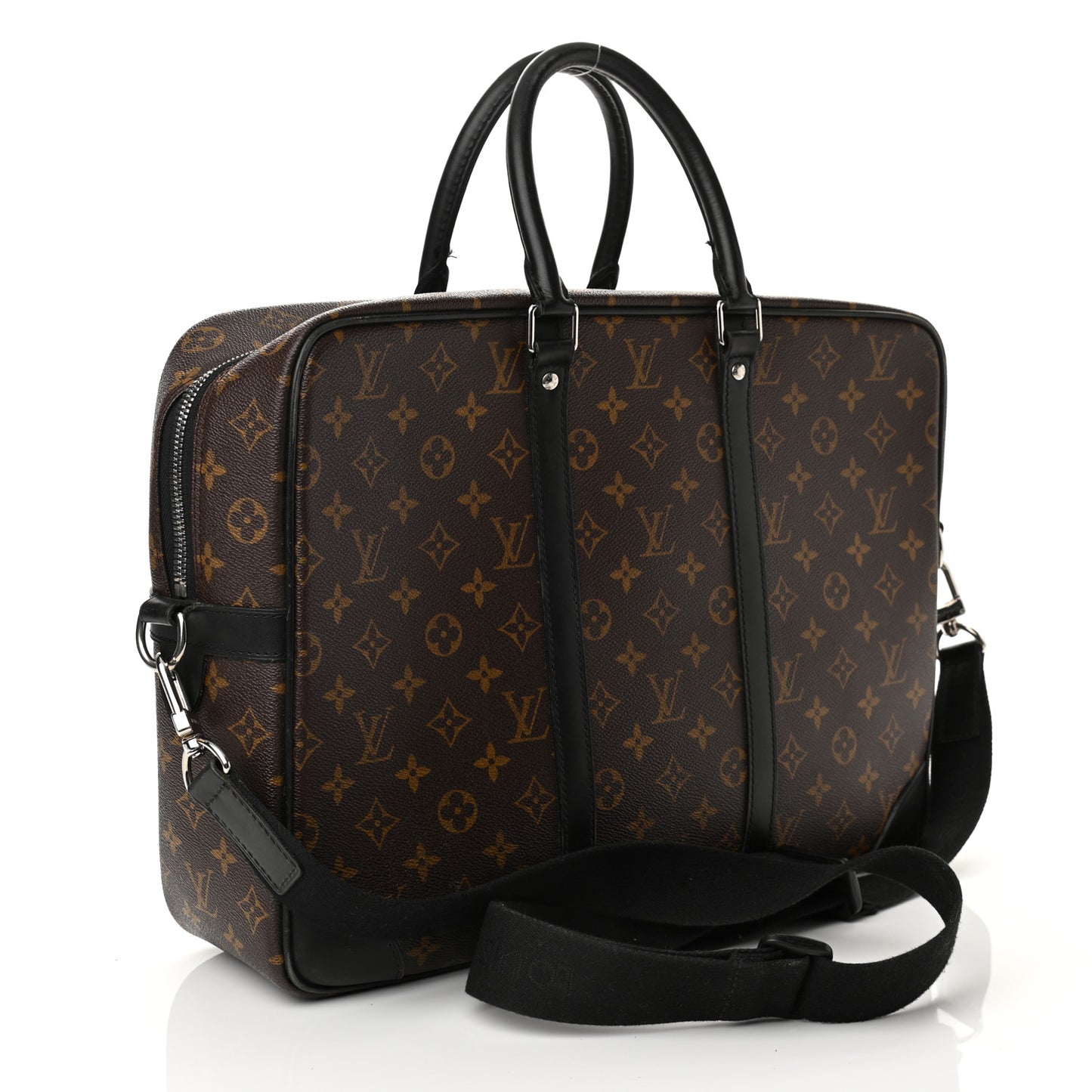 Monogram Macassar Porte-Documents Voyage GM