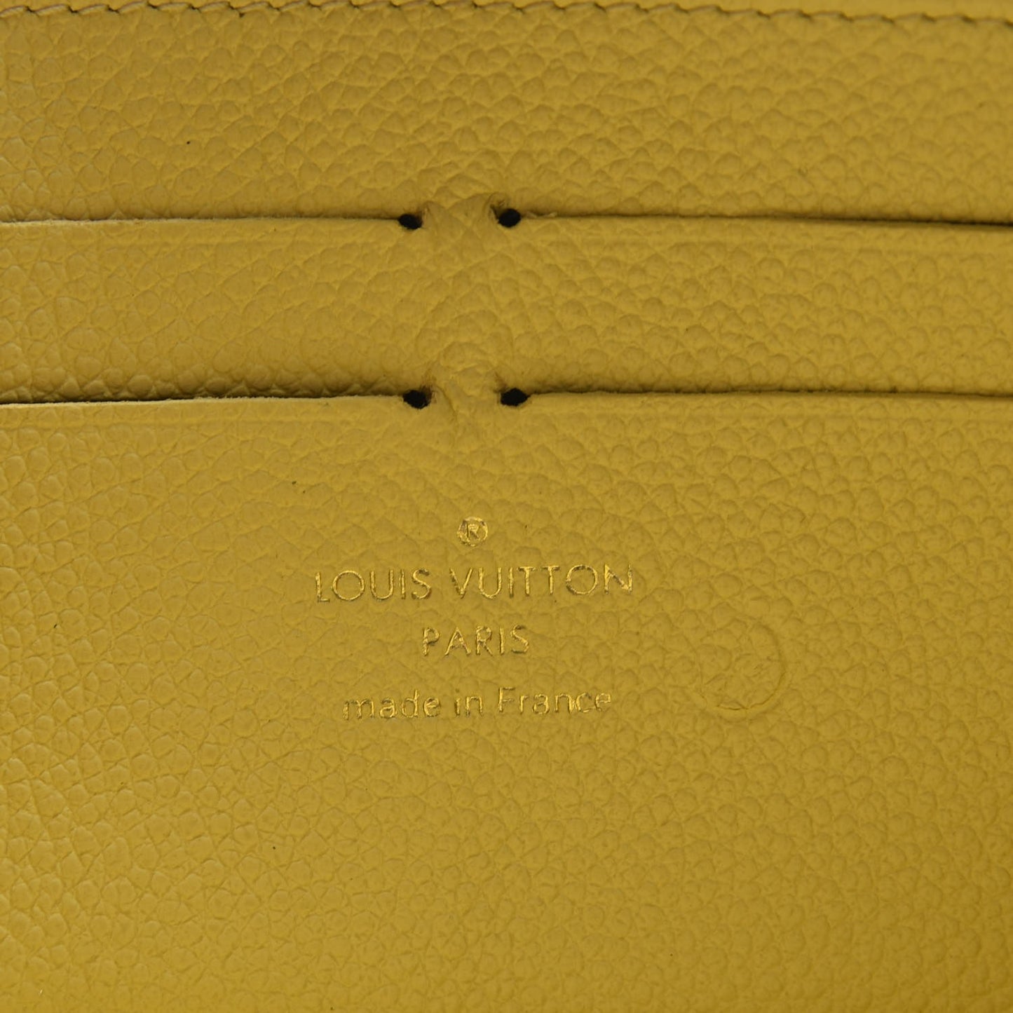 Empreinte Zippy Wallet Citrine
