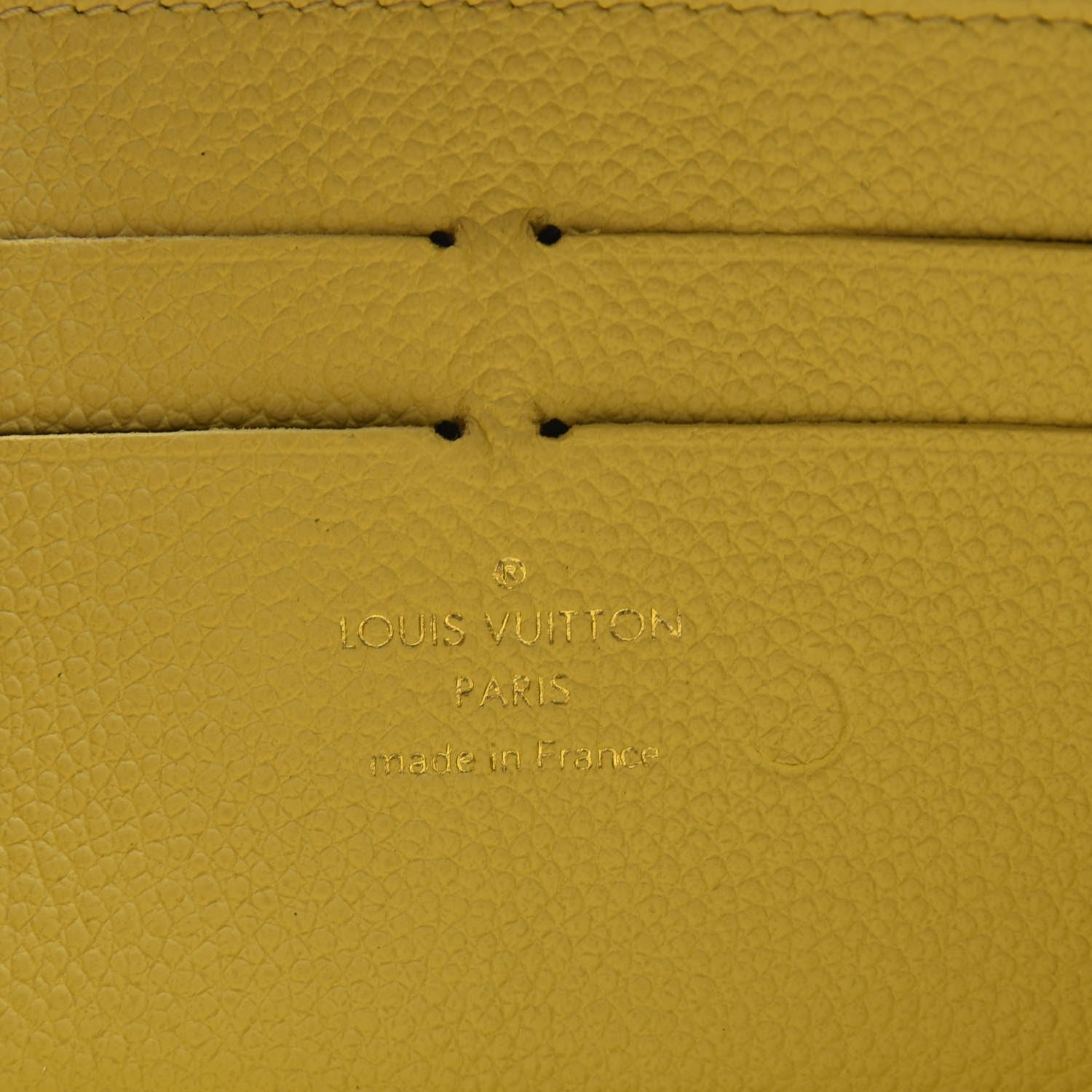 Louis Vuitton Empreinte Zippy Wallet Citrine 6 of 7