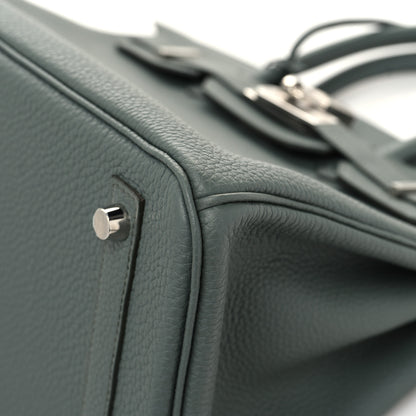 Hermes Togo Birkin 30 Vert Amande 10 of 13