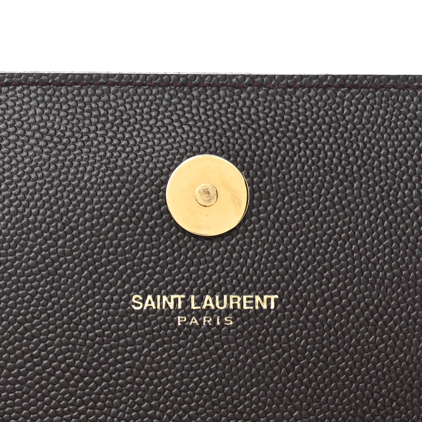 Grain De Poudre Classic Kate Monogram Clutch Amaranto