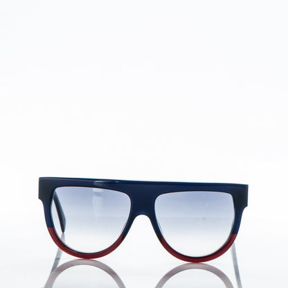 Celine Shadow Sunglasses CL 41026/S Blue Red 4 of 6