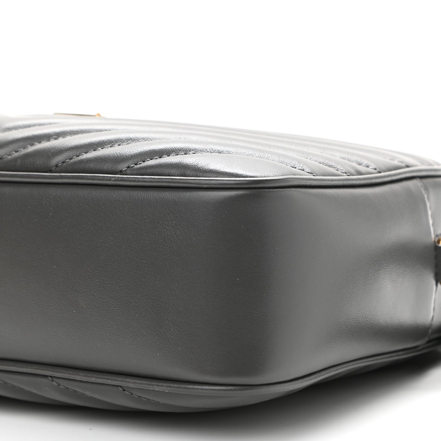 Calfskin Matelasse Monogram Lou Camera Bag Dark Smog