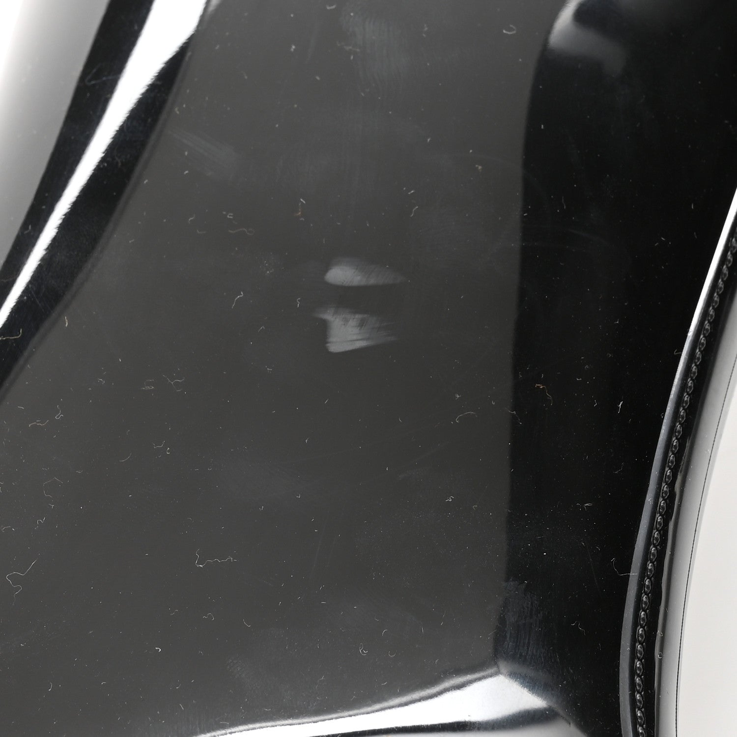 Gucci Rubber Horsebit Knee High Boots 38 Black 8 of 9