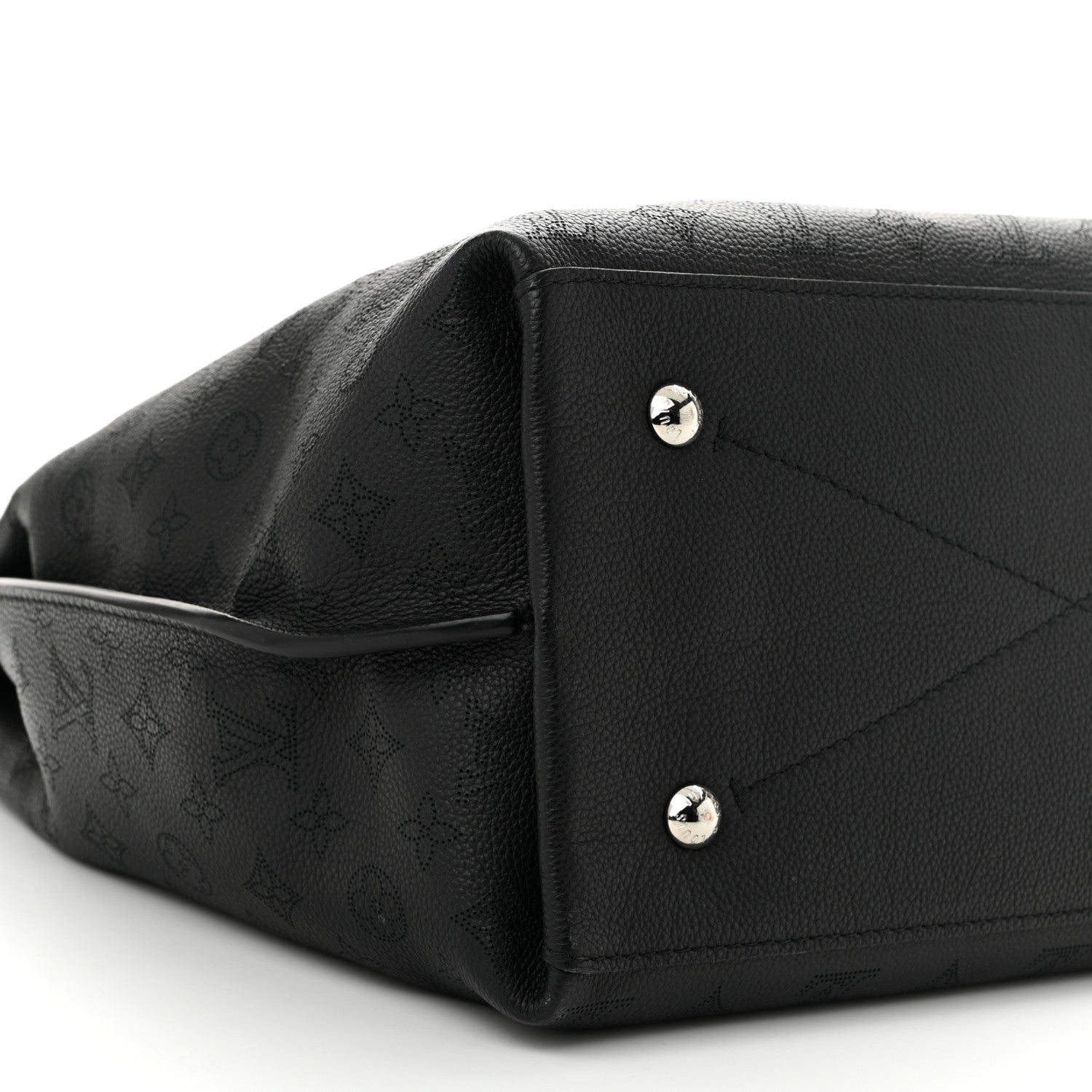 Louis Vuitton Mahina Carmel Hobo Black 8 of 9