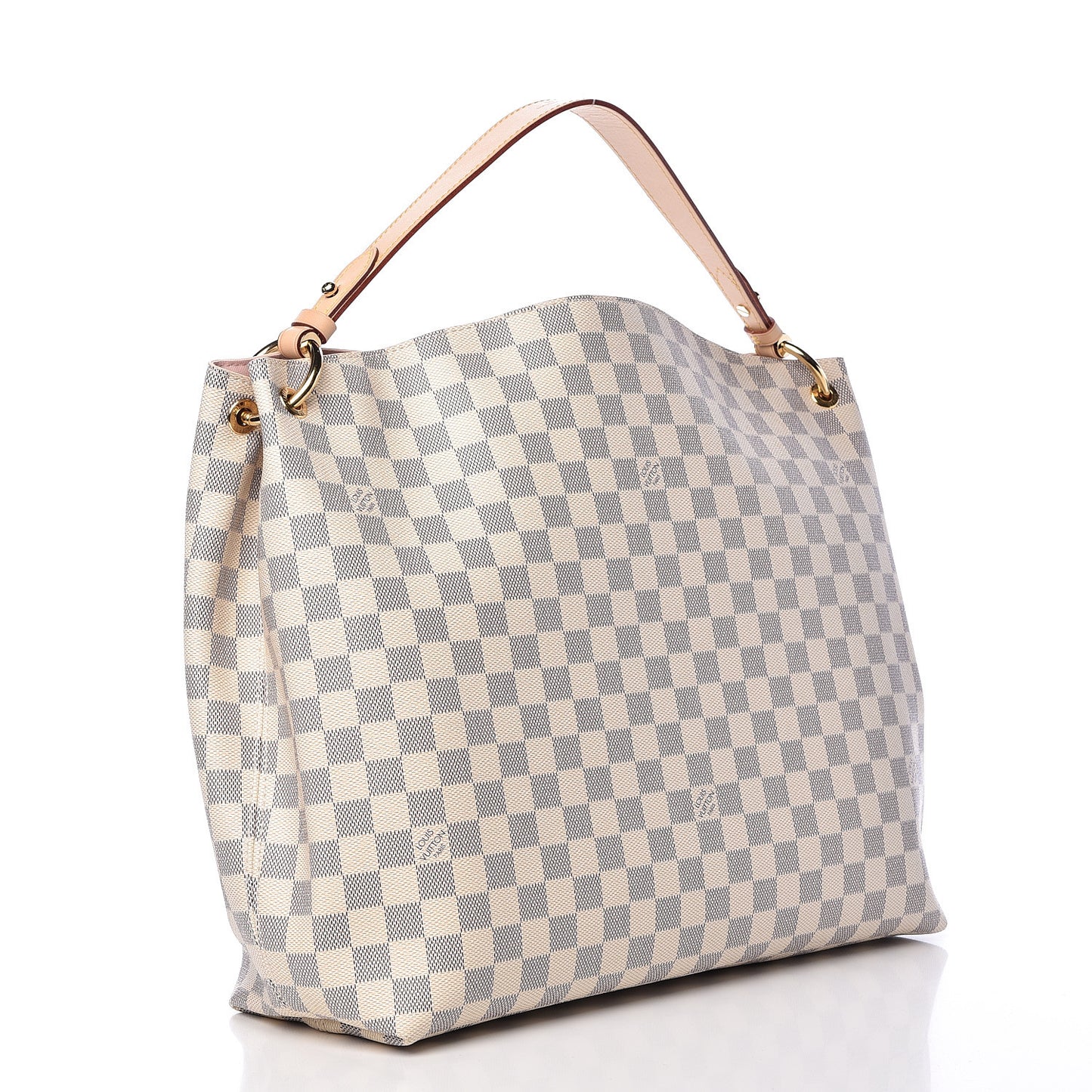 Damier Azur Graceful MM Rose Ballerine