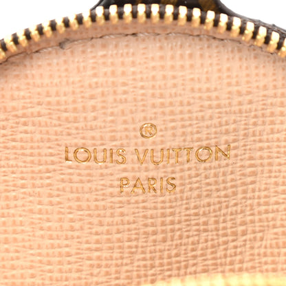 Louis Vuitton Monogram Multi Pochette Accessories Round Coin Purse 4 of 5