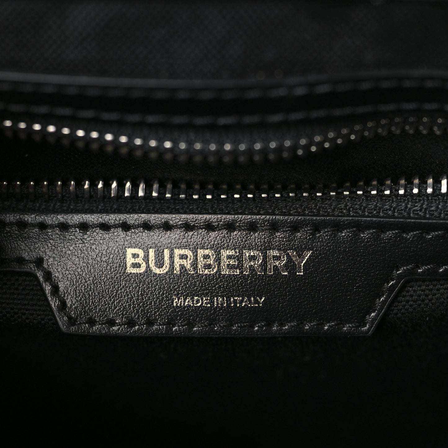 Calfskin Embossed Check Messenger Bag Black